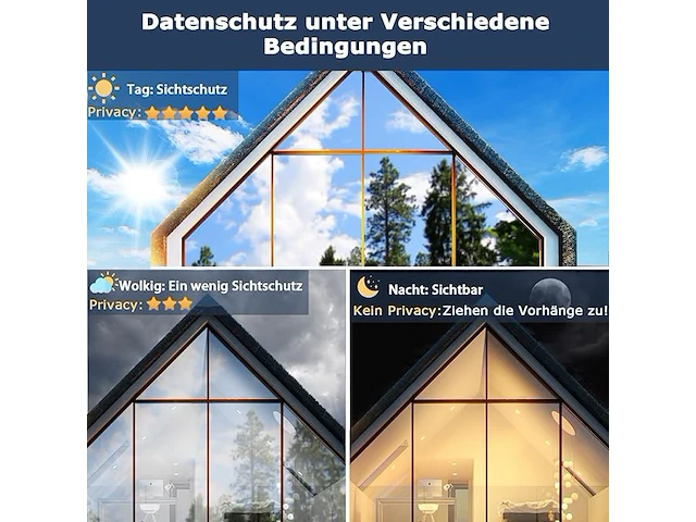 2 rollen spiegelfolie voor ramen 76breed 4m - afbeelding 3 van  6