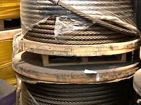 2 rollen staalkabel - afbeelding 1 van  2