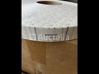 2 rollen transparante dichtings etiketten 20000 per rol - afbeelding 1 van  3