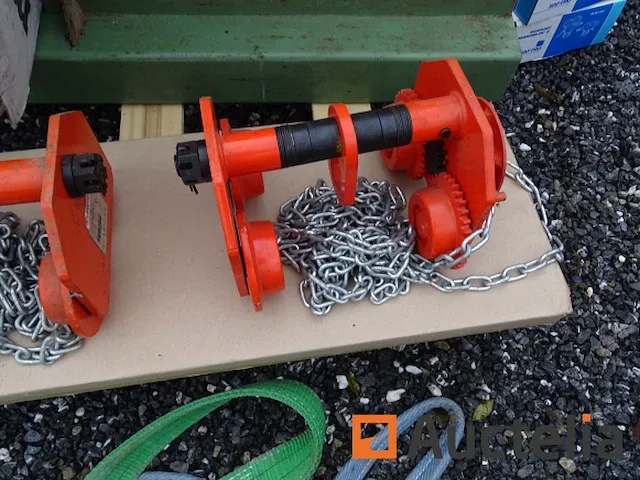 2 roltafels deurs takel metaalbewerking - afbeelding 5 van  7