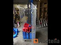2 roltafels met bakken van kunststof - afbeelding 4 van  11