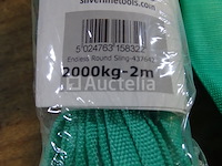 2 ronde eindloze stroppen 2000 kg 2 m - afbeelding 3 van  3