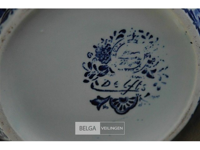 2 royal sphinx delft balustervazen - afbeelding 4 van  4