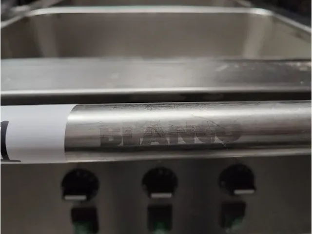 2 rvs elektrische verrijdbare bain marie karren blanco swe3 - afbeelding 7 van  12