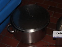 2 rvs kookpotten plus 5 koffiekannen - afbeelding 3 van  3