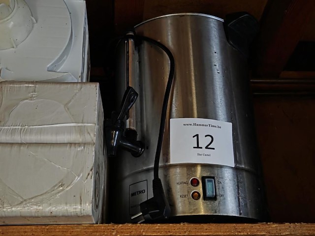 2 rvs perculator metro - afbeelding 1 van  5