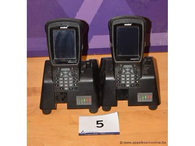 2 scanapparaten symbol, type workabout pro4, werking niet gekend, zonder kabels - afbeelding 1 van  2