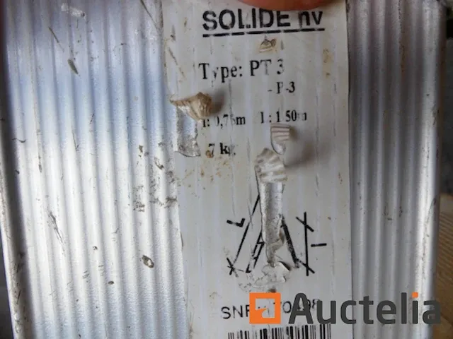 2 schalen en aluminium trapladder - afbeelding 3 van  6