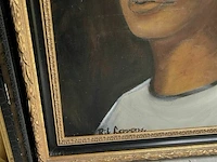 2 schilderijen ' rik leppens' - afbeelding 6 van  7