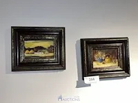 2 schilderijtjes - afbeelding 1 van  5