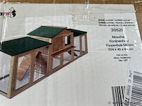 2 schommelsets en konijnenhok - afbeelding 4 van  4