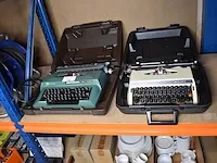 2 schrijfmachines is koffer borther , smith-corona - afbeelding 1 van  8