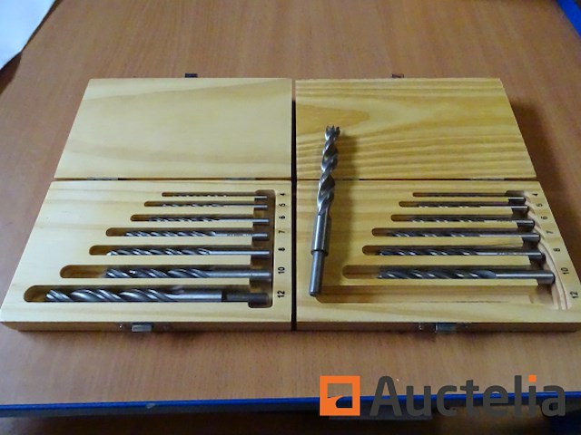 2 set van 7 stier houtboren - afbeelding 1 van  10