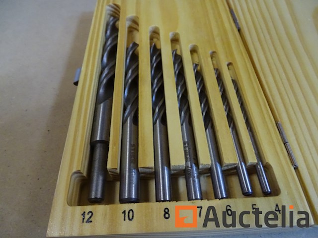 2 set van 7 stier houtboren - afbeelding 7 van  10