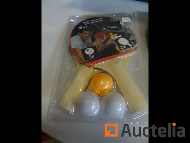 2 sets pingpong rackets - afbeelding 1 van  3
