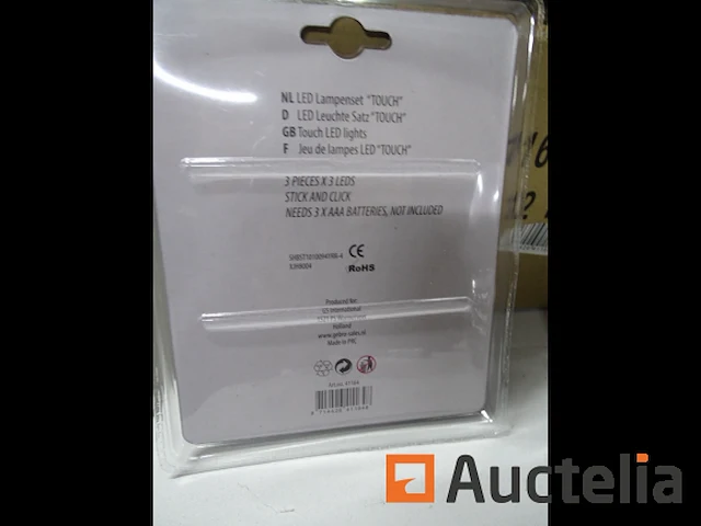 2 sets van 3 led-lampen ontsteking door aanraking - afbeelding 1 van  3