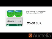 2 shelly dimmer 2 wi-fi light dimmer schakelaars - afbeelding 1 van  1