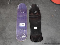 2 skateboard planken - afbeelding 1 van  3