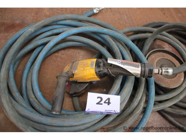 2 slijptollen op perslucht wo atlas copco, werking niet gekend (000-964 / 000-123) - afbeelding 2 van  3