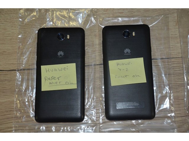 2 smartphones huawei y5ii/cun-l01, 2 smartphones huawei y6/ma-l41, allen zonder lader (b401) - afbeelding 6 van  8