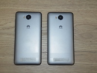 2 smartphones huawei y5ii/cun-l01, 2 smartphones huawei y6/ma-l41, allen zonder lader (b401) - afbeelding 8 van  8