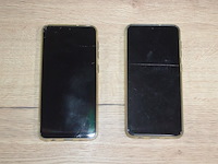 2 smartphones samsung galaxy a10 zonder lader met gebarsten schermen (b401) - afbeelding 3 van  9