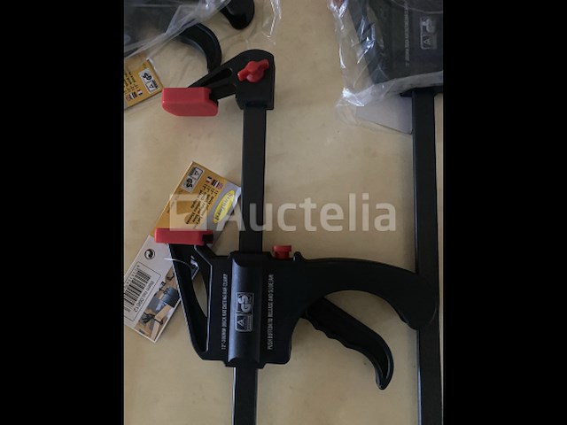 2 snelspan lijmklemmen 12 inch - afbeelding 1 van  3