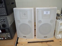 2 speakers audac - afbeelding 1 van  6