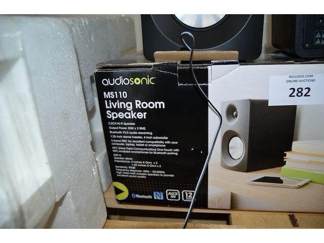 2 speakers audiosonic ms110 - afbeelding 7 van  9