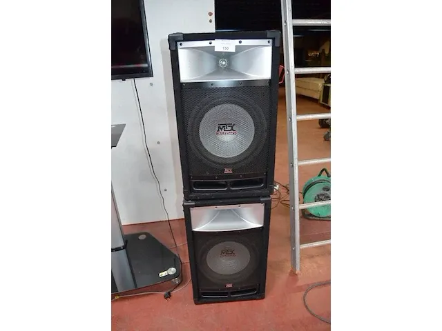2 speakers mtx audio 150w tp112 8 ohms - afbeelding 1 van  6