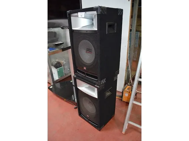 2 speakers mtx audio 150w tp112 8 ohms - afbeelding 3 van  6