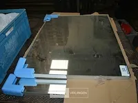 2 spiegels 1x l 0,80 x b 0,60 - 1x l 100 x b 0,60 - licht beschadigd - afbeelding 2 van  2