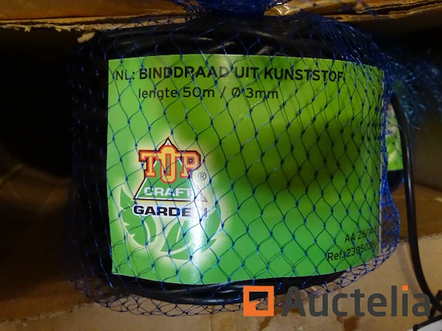 2 spoelen top craft zacht pvc binddraad voor de tuin - afbeelding 1 van  3