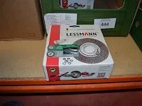 2 staalborstels voor slijpmolen inox lessmann - afbeelding 1 van  5