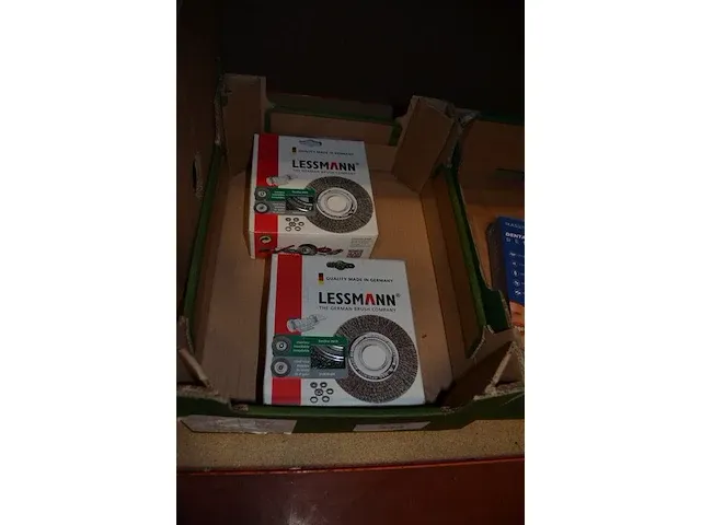 2 staalborstels voor slijpmolen inox lessmann - afbeelding 3 van  5