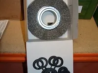 2 staalborstels voor slijpmolen inox lessmann - afbeelding 5 van  5