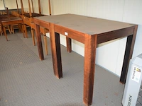 2 staantafels ca. 1 m x 1 m - afbeelding 3 van  4