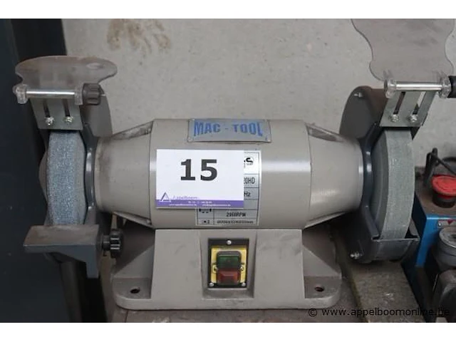 2 steen slijpmachine mac-tool md3220hd - afbeelding 1 van  2