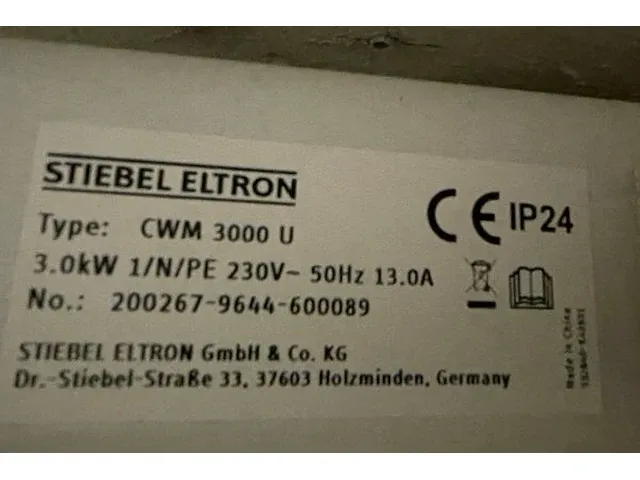 2 stiebel eltron verwarming - afbeelding 3 van  3