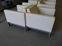 2 stijlvolle lederen designzetels drisag - afbeelding 1 van  4