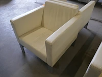 2 stijlvolle lederen designzetels drisag - afbeelding 3 van  4
