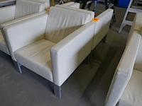 2 stijlvolle lederen designzetels drisag - afbeelding 3 van  4