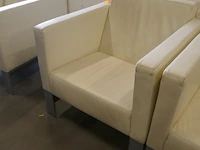 2 stijlvolle lederen designzetels drisag - afbeelding 4 van  4