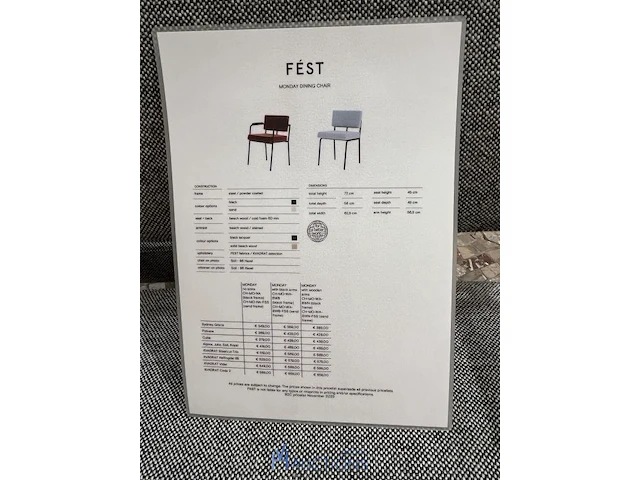 2 stoelen fest - afbeelding 8 van  8