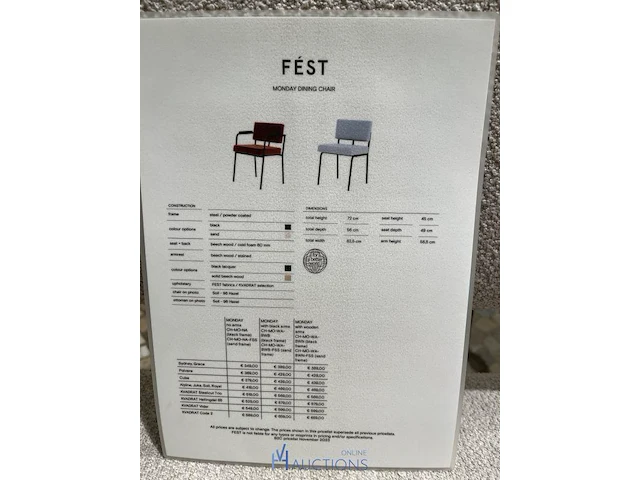 2 stoelen fest - afbeelding 5 van  5