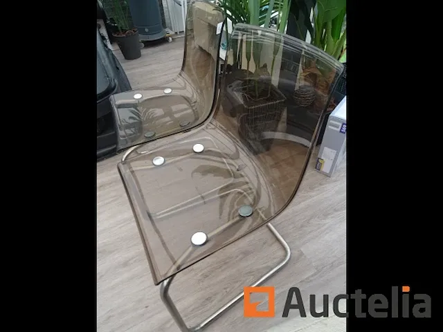 2 stoelen pvc-ontwerp - afbeelding 1 van  3