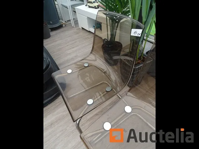 2 stoelen pvc-ontwerp - afbeelding 3 van  3