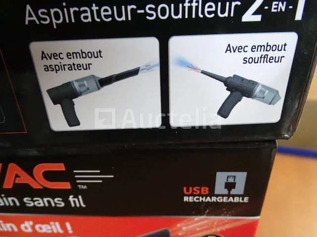 2 stofzuigers / blazers / inflators venteo miracle pocket vac draadloos - afbeelding 6 van  8