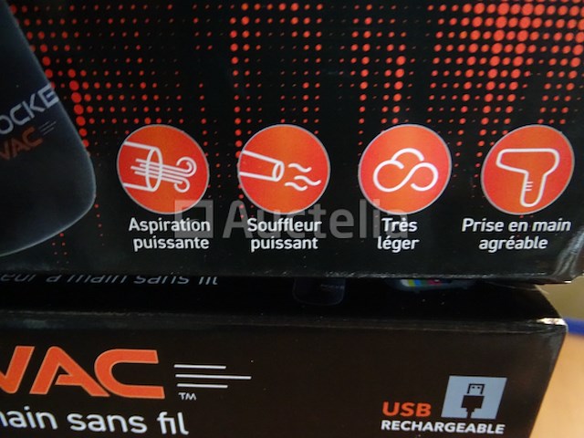 2 stofzuigers / blazers / inflators venteo miracle pocket vac draadloos - afbeelding 3 van  8