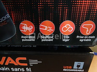2 stofzuigers / blazers / inflators venteo miracle pocket vac draadloos - afbeelding 3 van  8